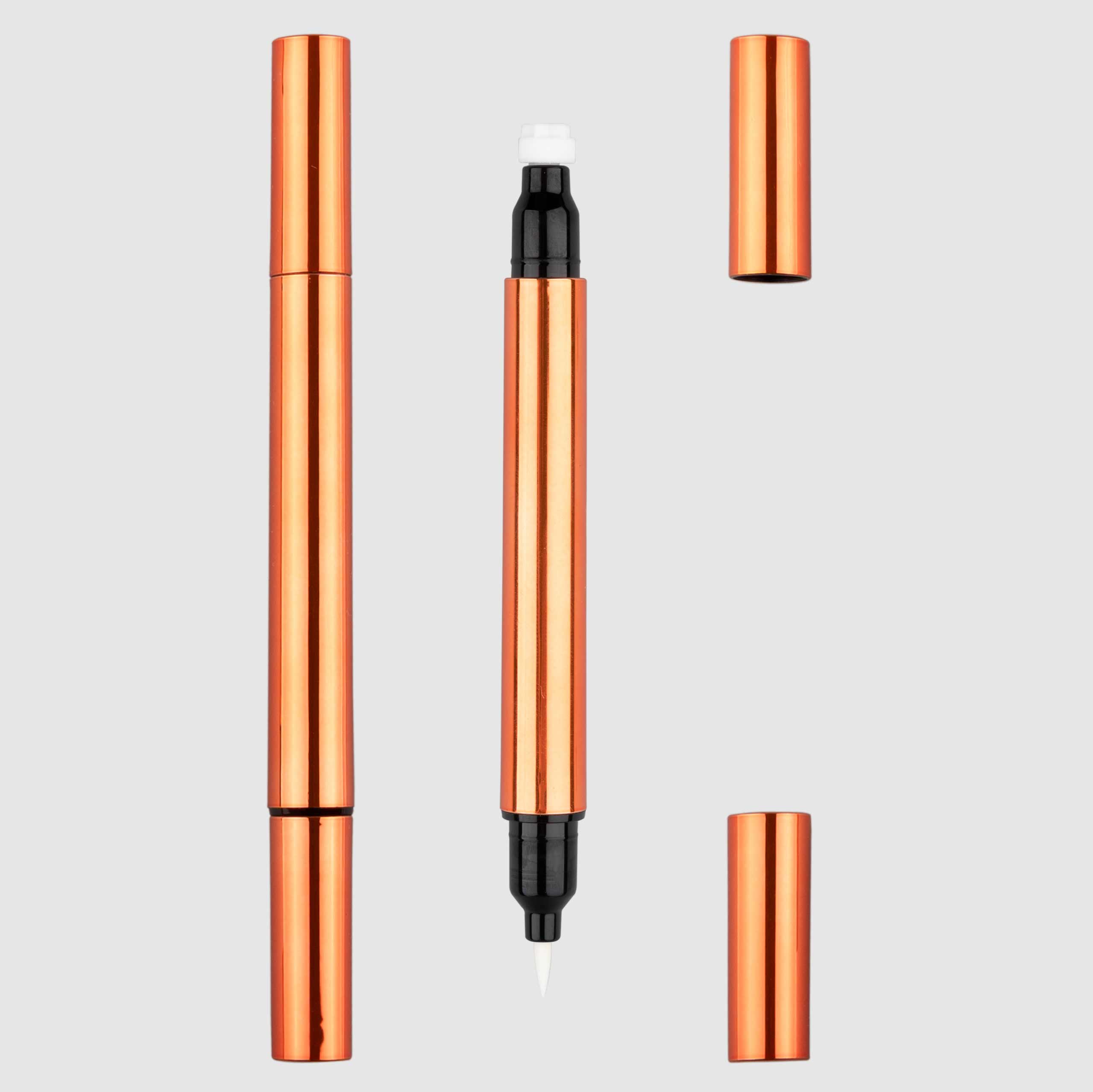 Eyeliner lichid cu ambalaje de timbru